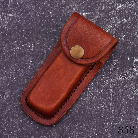 hand made leather sheath 